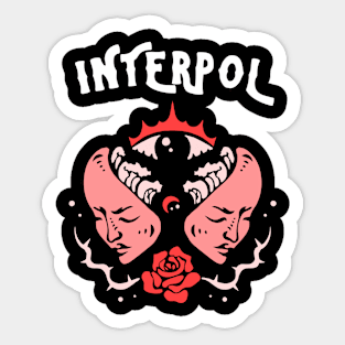 INTERPOL BAND Sticker